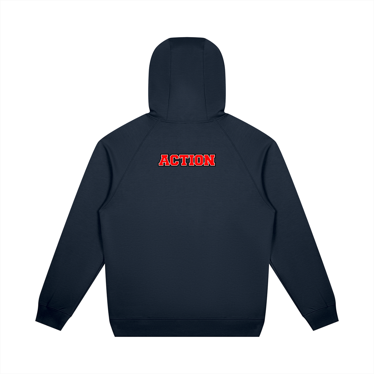Unisex Oversized Raglan Pullover Hoodie