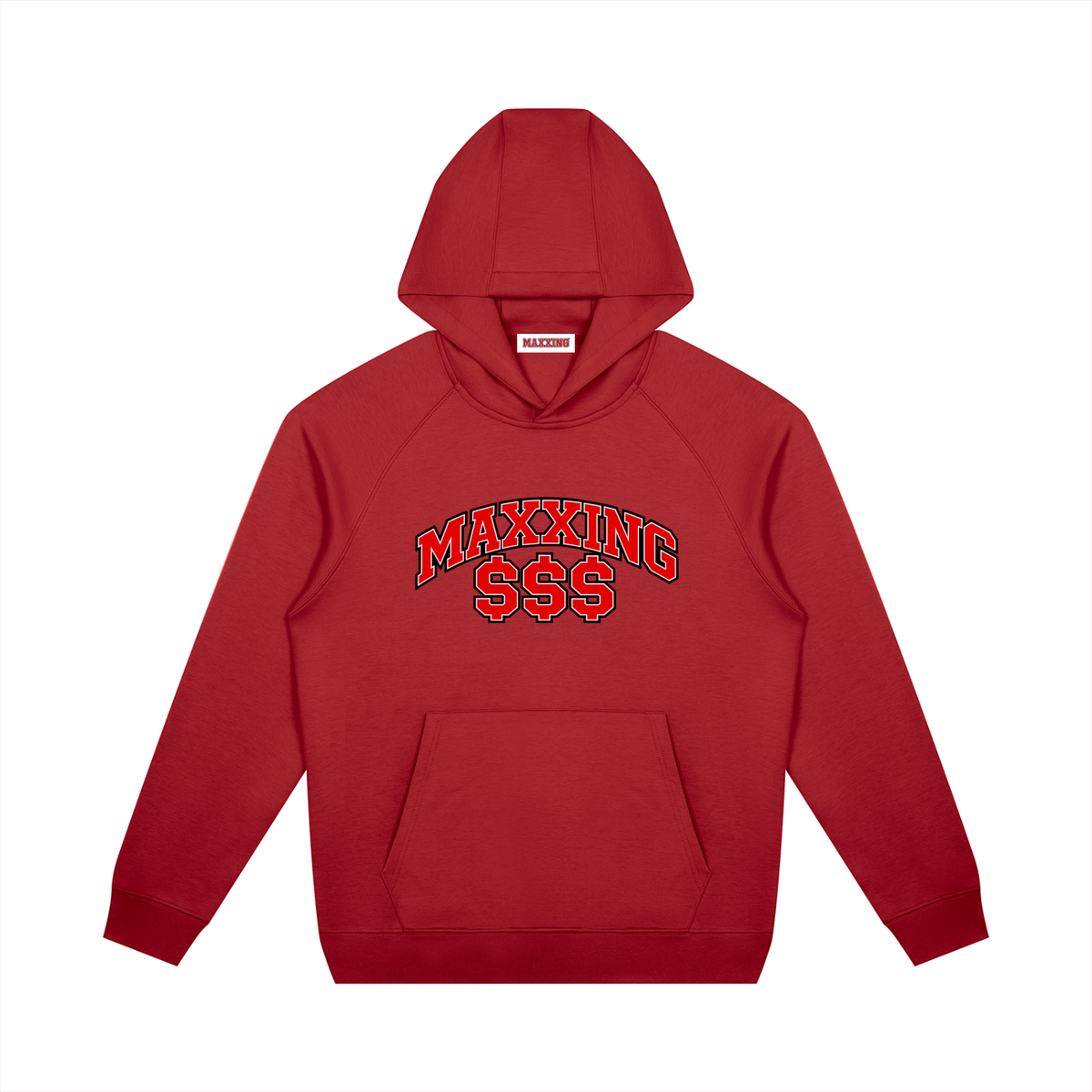 Unisex Oversized Raglan Pullover Hoodie