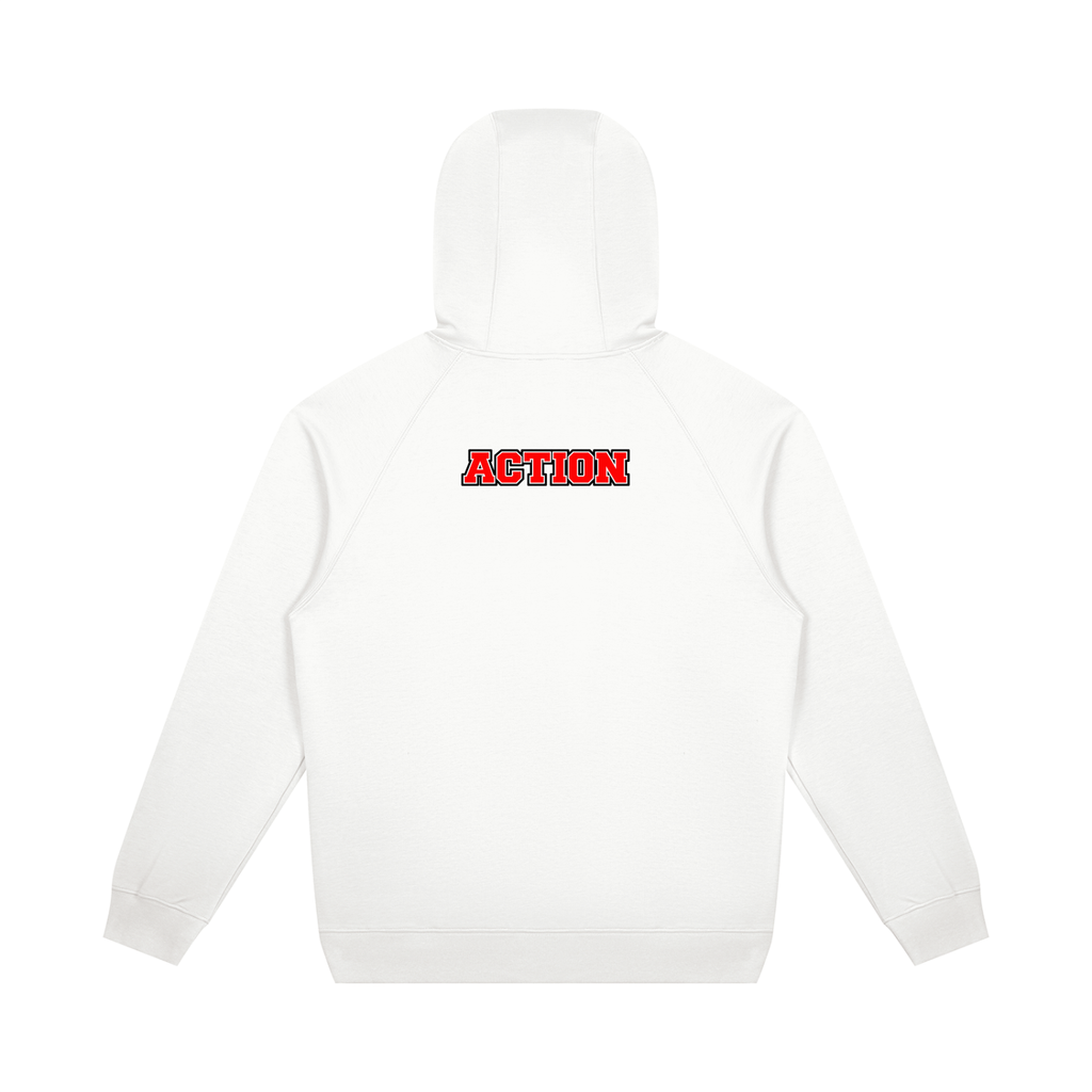Unisex Oversized Raglan Pullover Hoodie