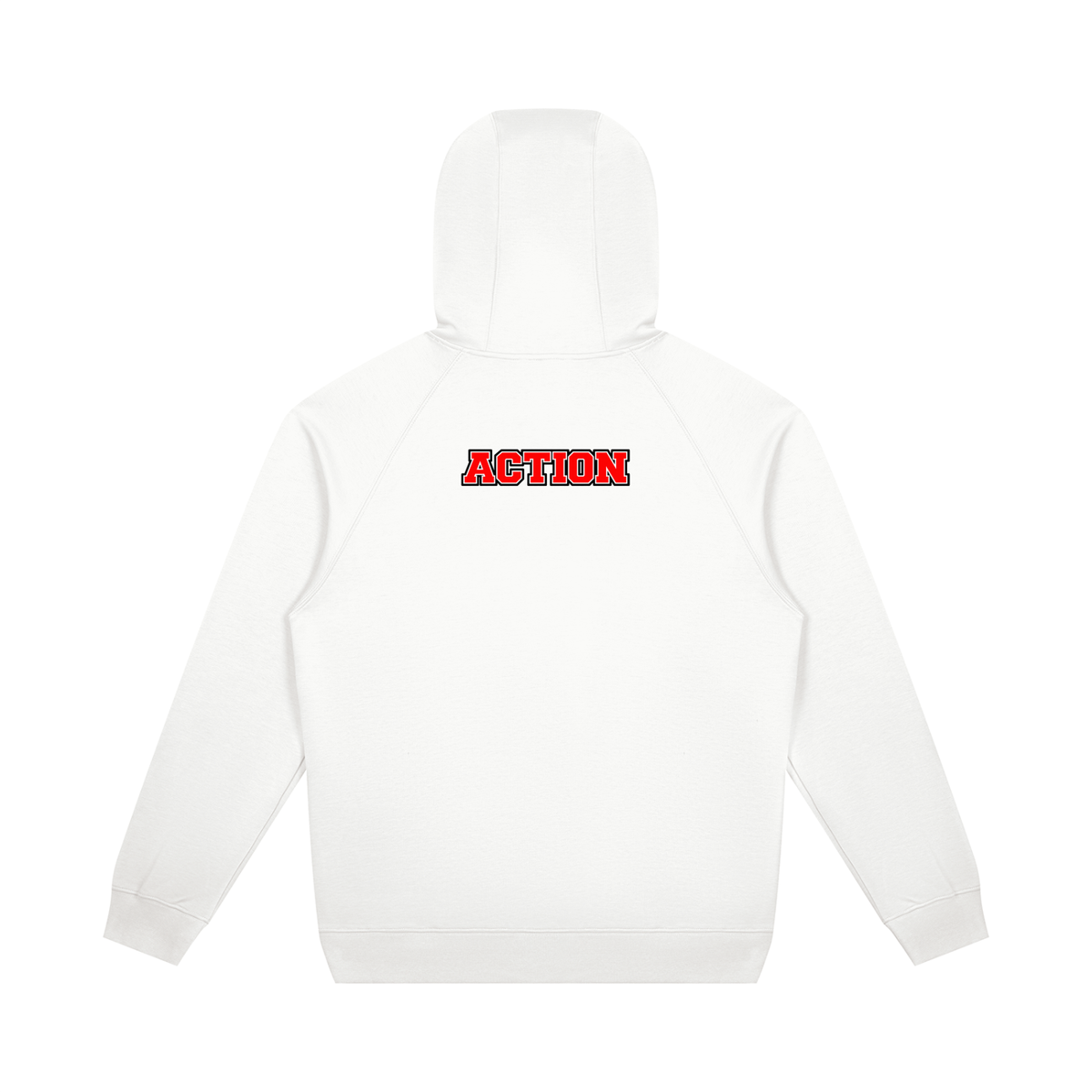 Unisex Oversized Raglan Pullover Hoodie