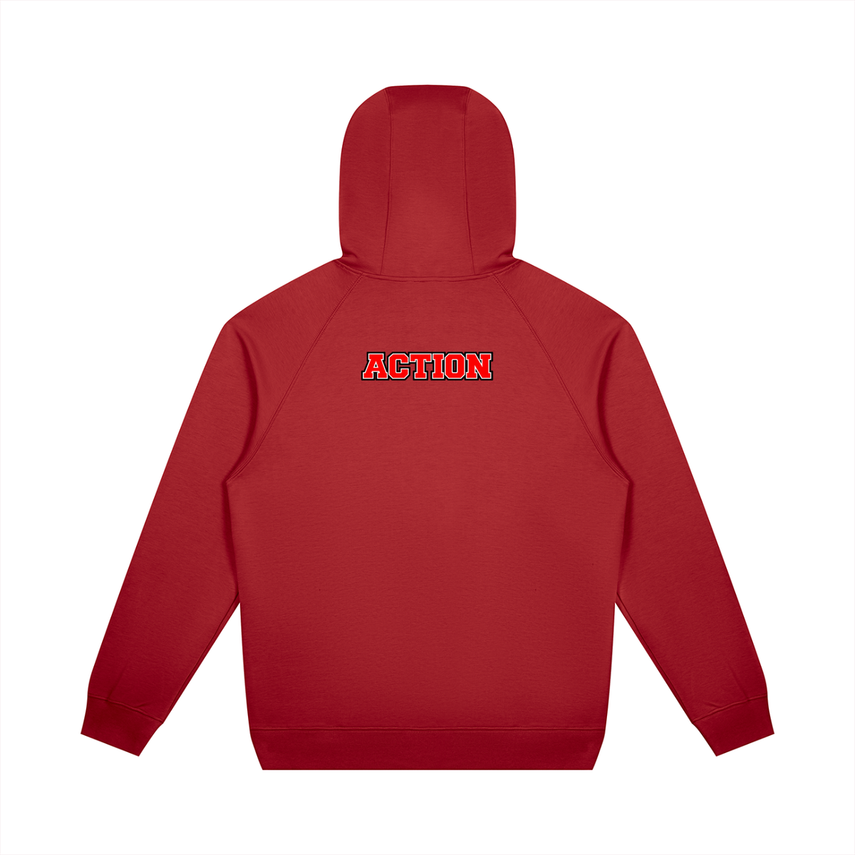 Unisex Oversized Raglan Pullover Hoodie