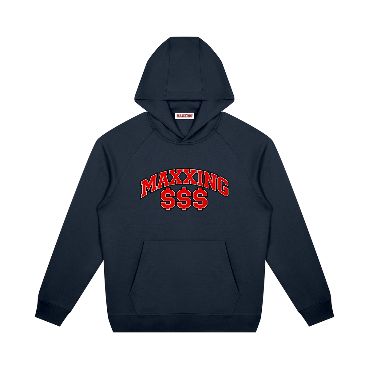 Unisex Oversized Raglan Pullover Hoodie