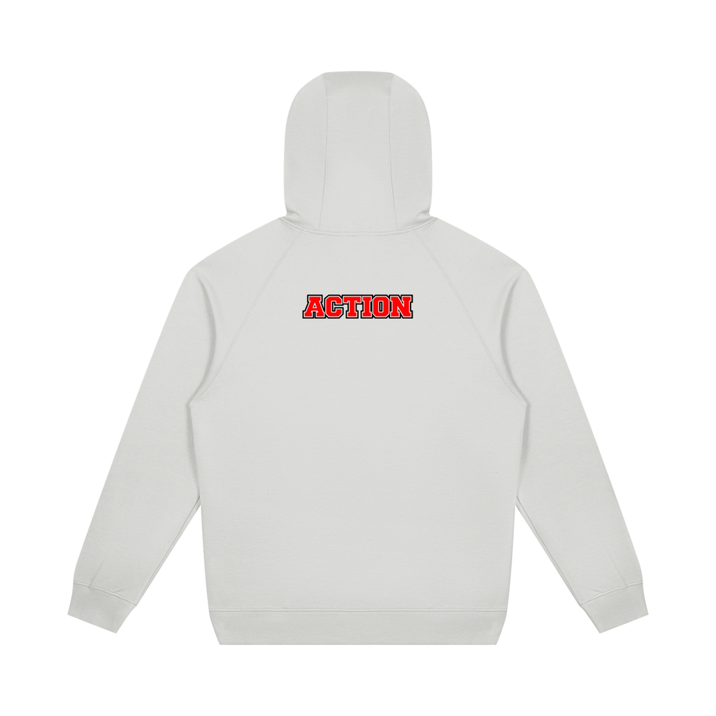 Unisex Oversized Raglan Pullover Hoodie